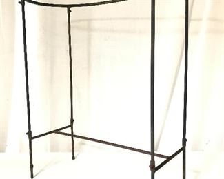 Vintage Metal Oval Top Table Frame