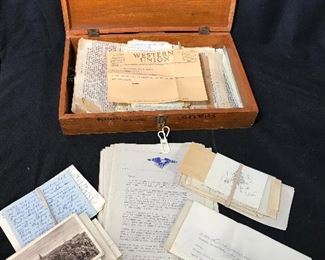 Lot Vintage World War 2 Era Correspondence