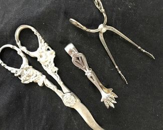 Lot 13 Assorted Utensils Stainless & Sterling