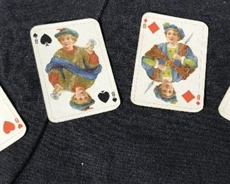 Set of German Miniature Playing Card