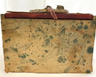 Vintage Signed Lidded Keepsake Box