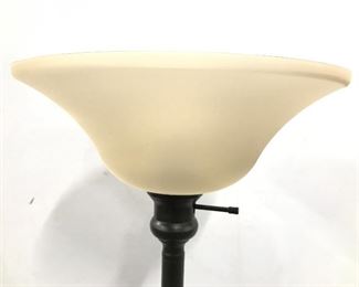 Brown Toned Metal Floor Lamp