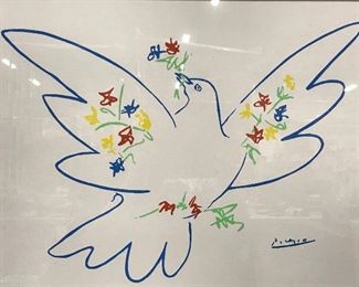 Fine Art Print of Picasso Artwork, Dove of Peace
