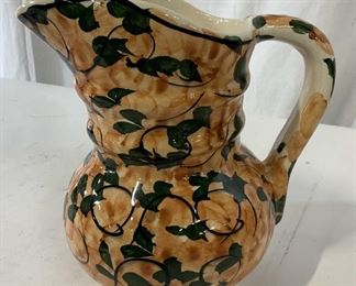 Hand Painted Ceramic Jug