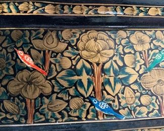 Hand Painted Indian Dish