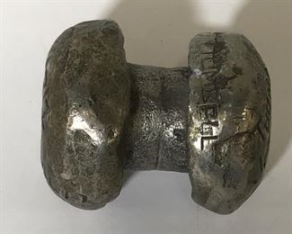 Thomas Jefferson Dumbbell Paperweight