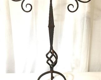 Vintage Floor Size Metal Candelabra