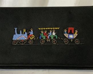Vintage Beaded Clutch Purse