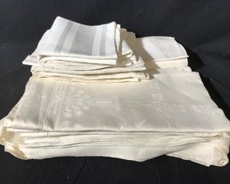 Collection of Vintage Table Linens