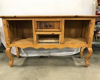 Vintage Carved Wooden Buffet