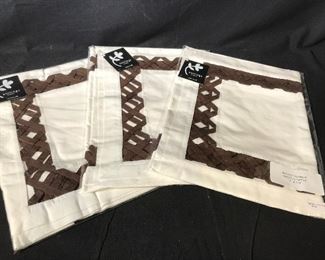 Set of 3 Basket Weave Table Runners