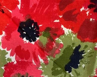 Vintage Set6 Floral FabricNapkins