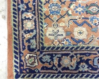 Vintage Handmade Oriental Wool Rug