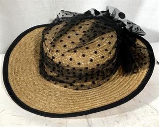 Lot 3 vintage fashion hats