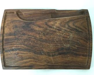 Vintage Carved Wooden Cheeseboard