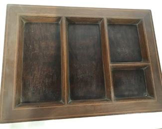 Mahogany Dresser-top Jewelry Organizer