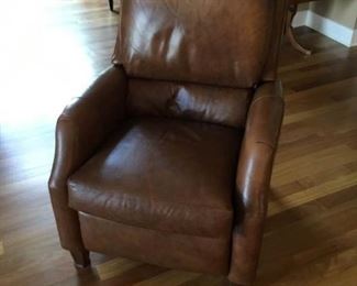 Smith Brothers Pressback Leather Chair