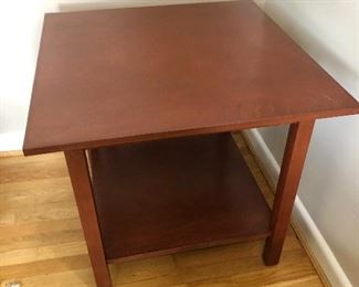 $45 Larger end/side table 28.5" by 28.5" by 26.5" high