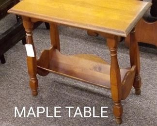 MAPLE TABLE...45.OO