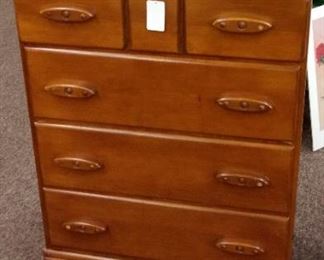 MAPLE CHEST OF DRAWERS...155.00