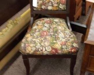 VICTORIAN PARLOR CHAIR....95.OO