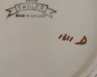 SADLER TEAPOT MARK