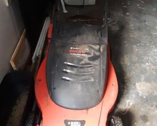 Black and Decker Electric lawn mower