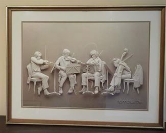 REHEARSAL by Reinhard, 1976, signed $40