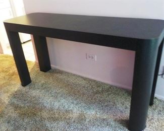 Black Side Table 50" $$30