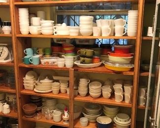 More Fireking and vintage kitchenware.
