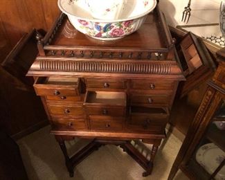 4 sided sewing cabinet.