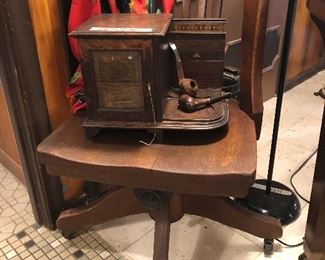 handsome tobacco cabinet and pipe stand