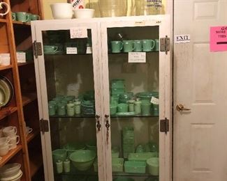 Jadeite galore.