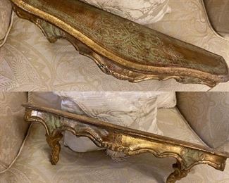 Florentine Small Wall Shelf-Approximately 5-1/4” Tall X 19” Wide X 5-1/2” Deep