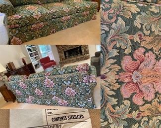 Fabric Sofa By Pennsylvania House-Approximately 86” Long X 29-1/2” Tall Back X 19” Seat Height
