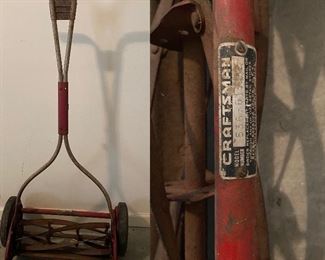 Vintage Craftsman Rotary Push Sod Mower