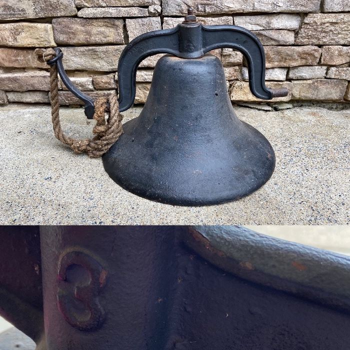 No 3 - cast iron large bell