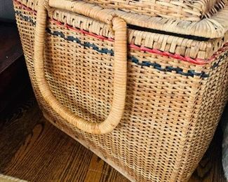Wicker Storage Basket