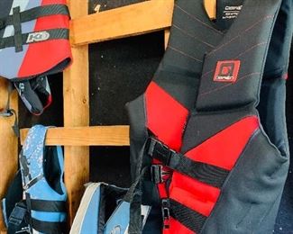 Multiple Life Vests