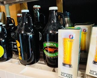 Multiple Beer Growlers