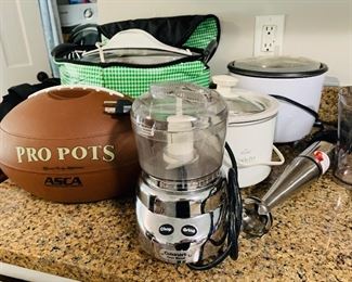 Multiple Crocks for Entertaining