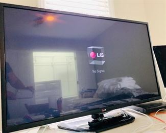 42" LG Smart TV with Remote