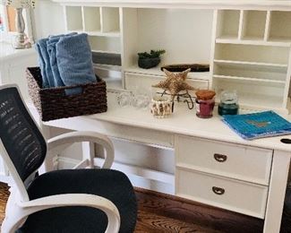 Desk with Shelving