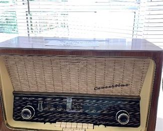 1958 Telefunken werkstattan Leitune Concertino 9 Radio $800