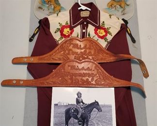 1946 Miss Douglas Miss Wyoming Rodeo Outfit Photos