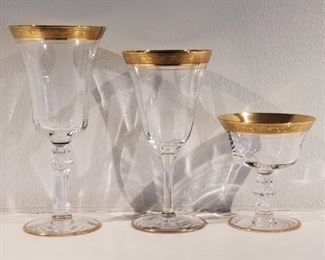 High Quality GOLD MINTON 15083 Goblets & Sherbets