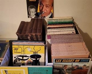 Vintage records albums (jazz, big band, etc.)