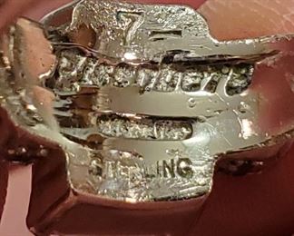 Vintage Eisenberg Sterling Silver Ring