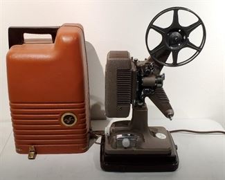 1940s Revere Model 48 16mm Film Projector & Screen
