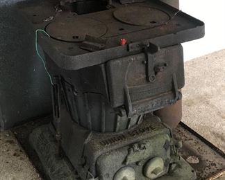 Original Union stove in caboose